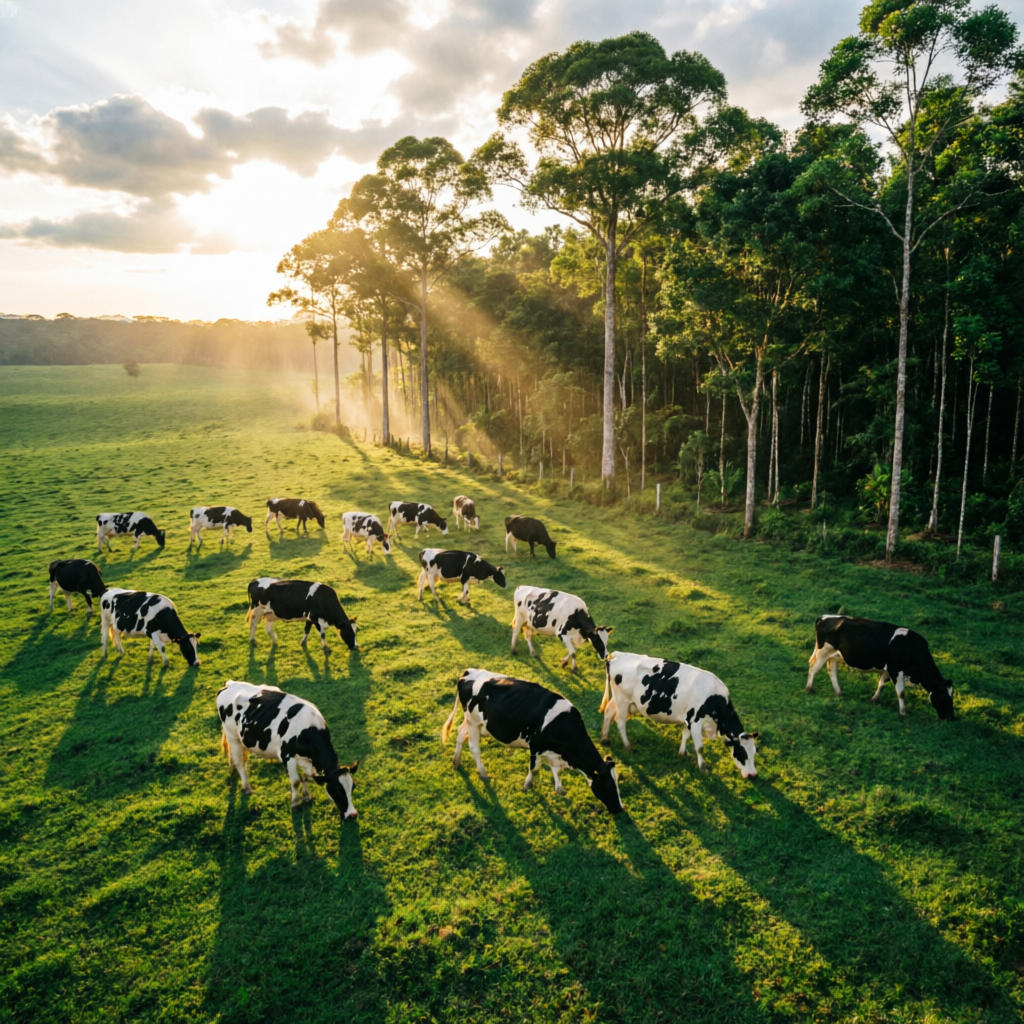 Fazenda Queijaria Floresta - Pastos reflorestados